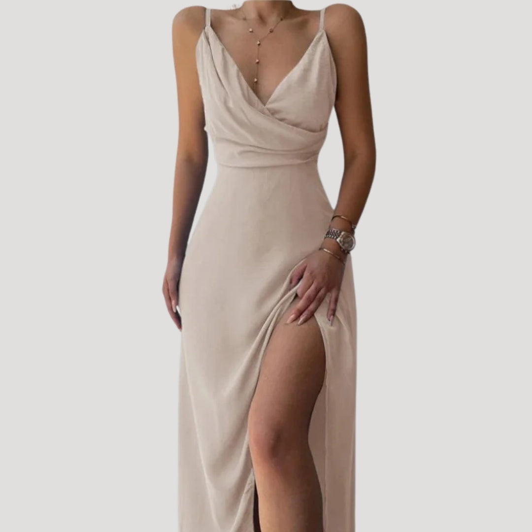 leather dresses women Trendy, Chic Women's Clothing Boutique Endless Blu Mocha Leather Midi Dress for Women, Adjustable Belt, Faux Leather, Polyester Lining, S Lane 201
