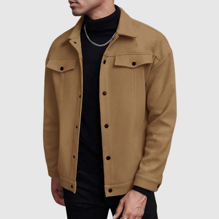 Beckett | Men's Classic Button-Up Trucker Jacket