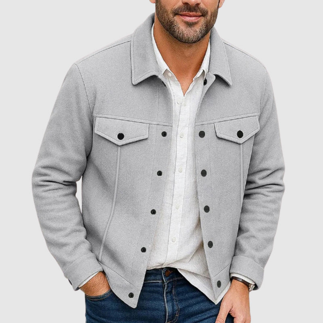 Beckett | Men's Classic Button-Up Trucker Jacket