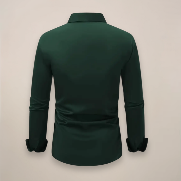 Ethan | Men's Cotton Shirt With Classic Collar & Slim Fit
