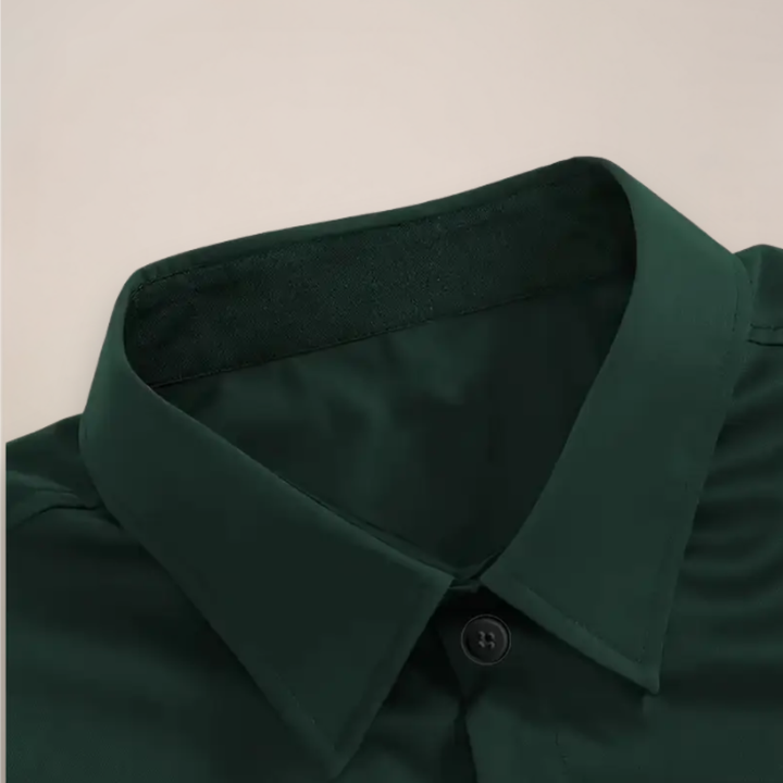 Ethan | Men's Cotton Shirt With Classic Collar & Slim Fit