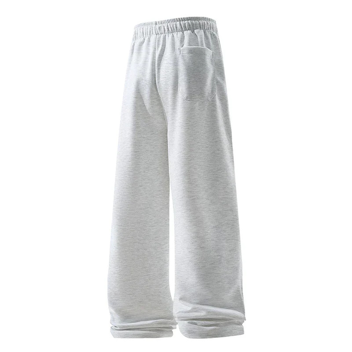 Ethan | Men's Sweatpants With Contrast Drawstring And Wide-Leg Fit | Streetwear