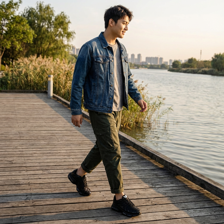 Hudson | Men's Lace-Up Fashion Sneakers