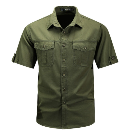 Jackson | Men's Shirts With Dual Chest Pockets And Button-Down Collar | Utility