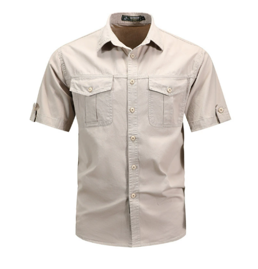 Jackson | Men's Shirts With Dual Chest Pockets And Button-Down Collar | Utility