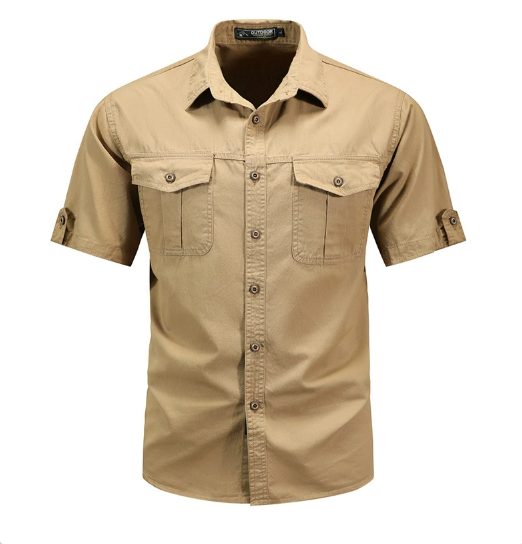 Jackson | Men's Shirts With Dual Chest Pockets And Button-Down Collar | Utility