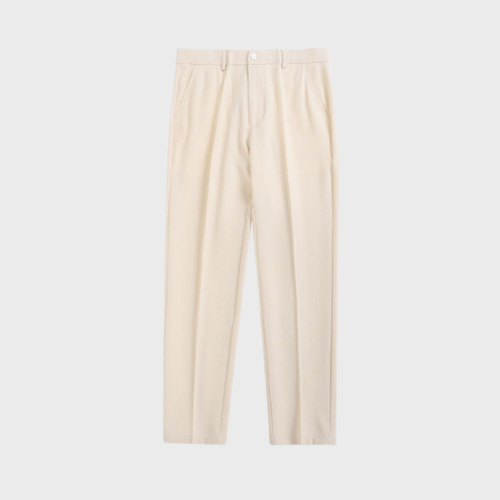 Jackson | Men's Trouser With Front Pleats And Tapered Leg | Classic