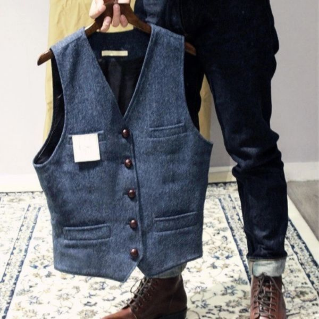Jasper | Men's Classic Button-Up Vest