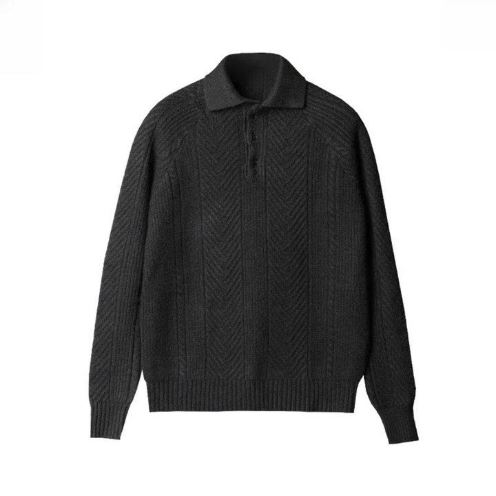 Lennox | Men's Classic Polo Collar Sweater