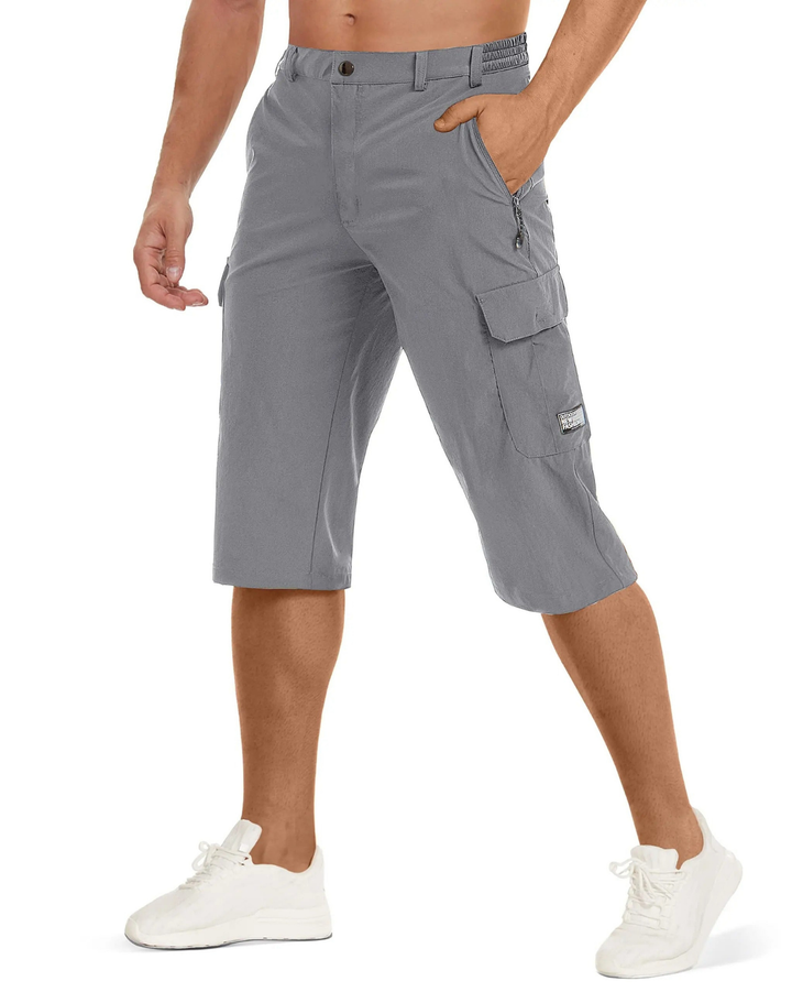 Mason | Men's Cargo Shorts With Zip Pocket And Flap Closure | Utility