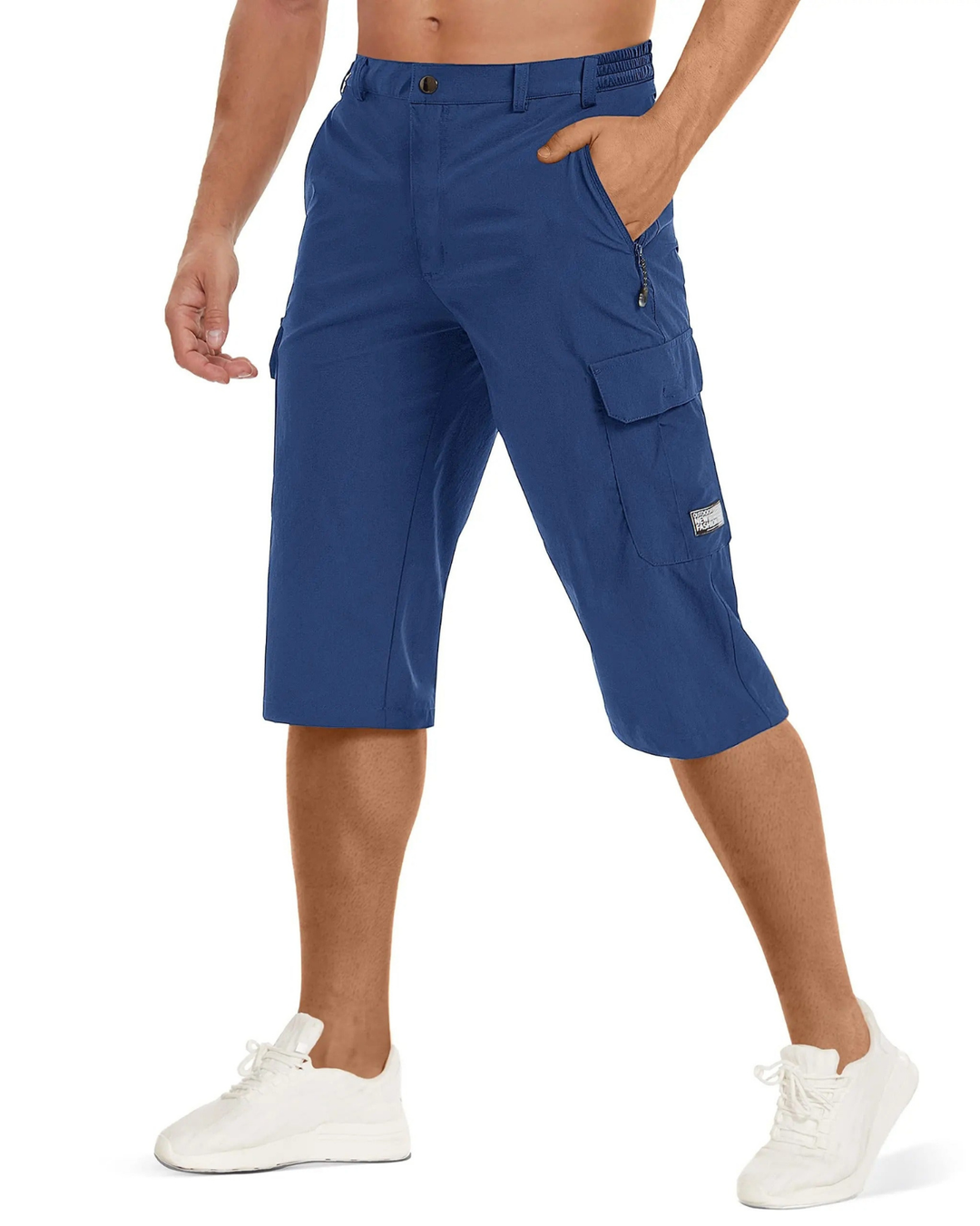 Mason | Men's Cargo Shorts With Zip Pocket And Flap Closure | Utility