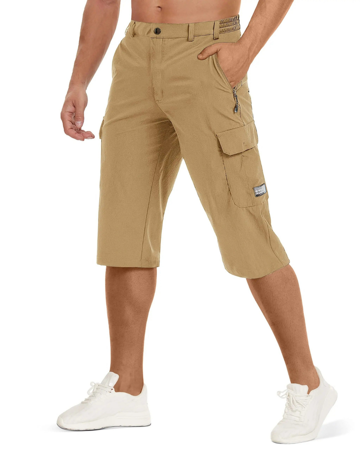 Mason | Men's Cargo Shorts With Zip Pocket And Flap Closure | Utility