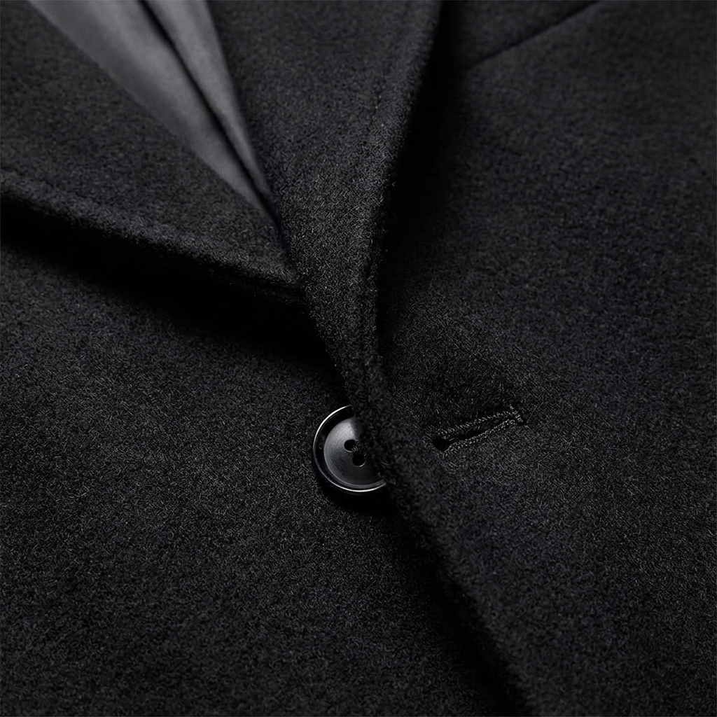 Morris | Men's Mid-Length Notch Lapel Overcoat