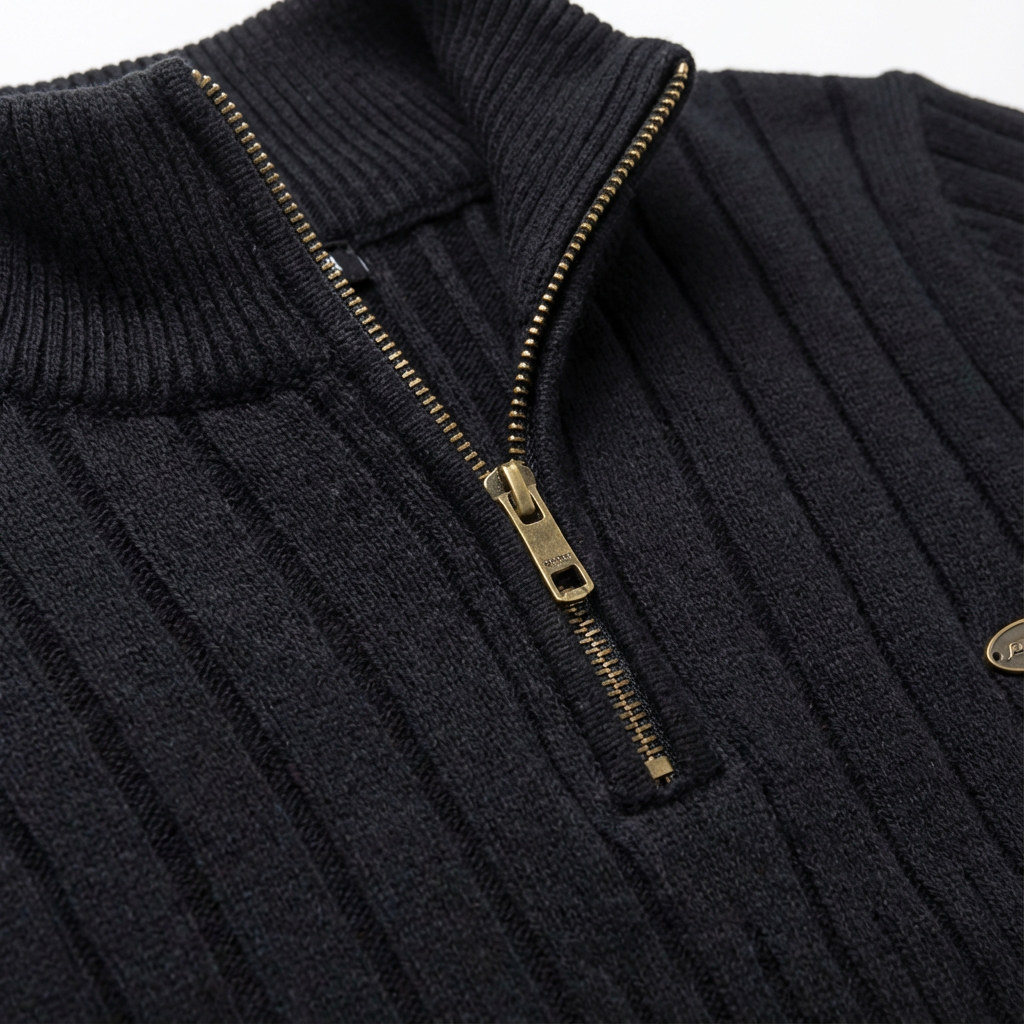 Ricky | Men's Half-Zip Pullover Sweater