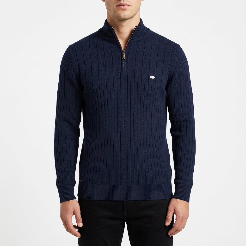 Ricky | Men's Half-Zip Pullover Sweater