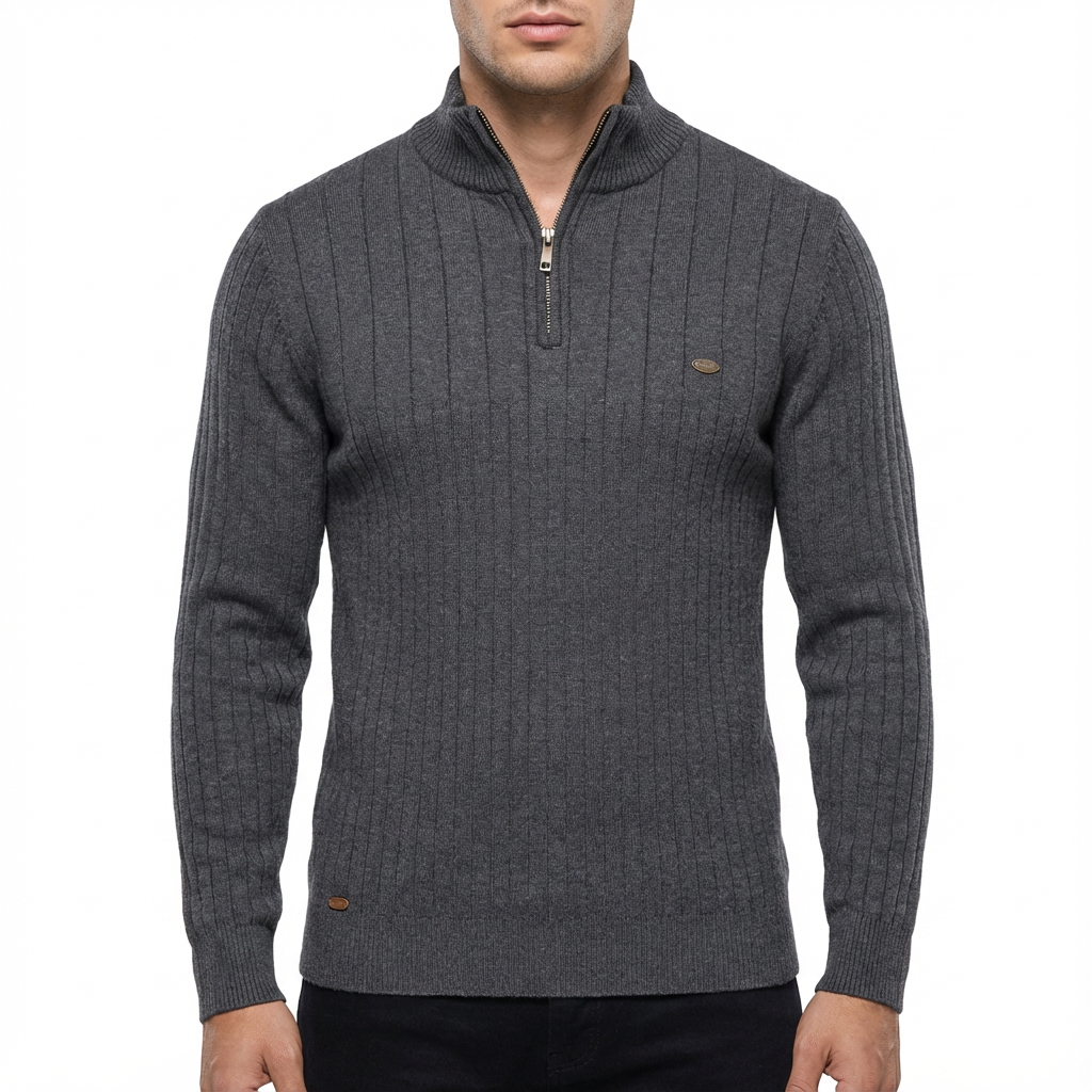 Ricky | Men's Half-Zip Pullover Sweater