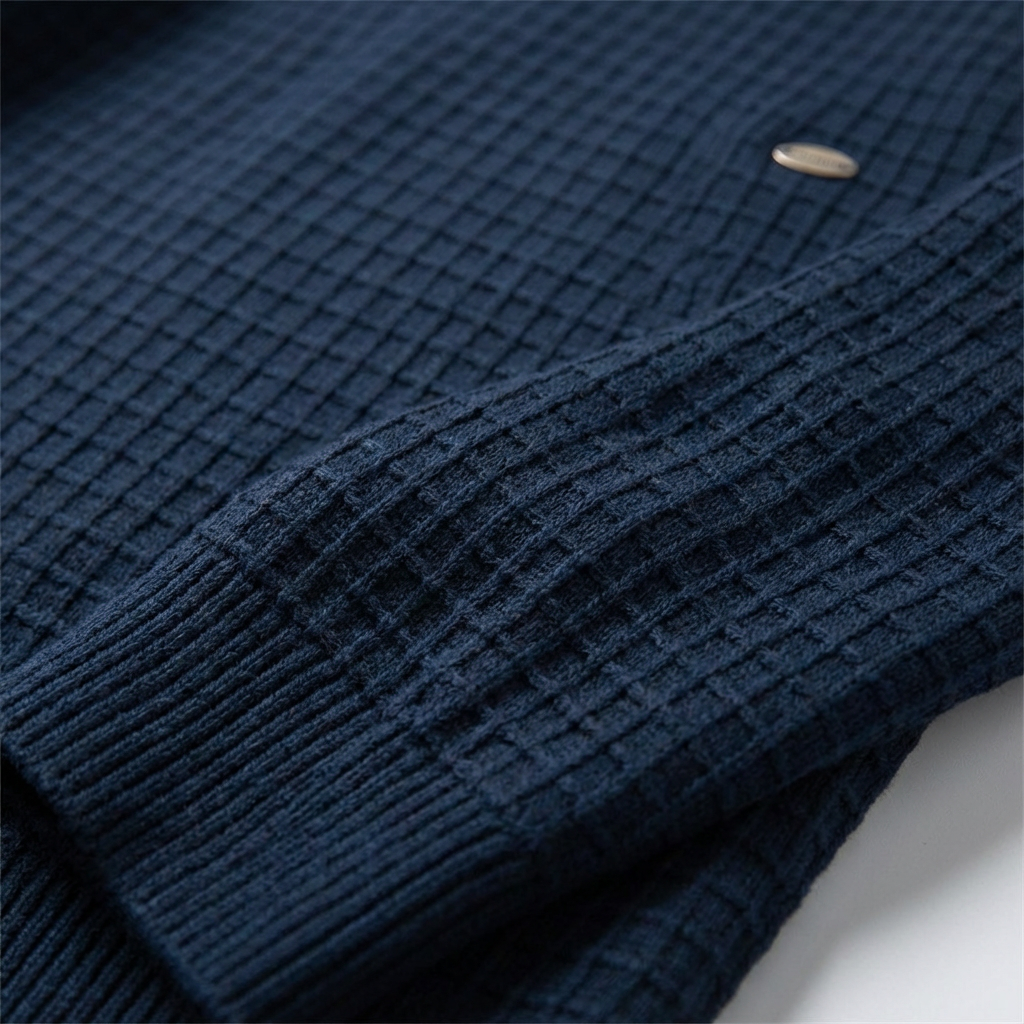Zane | Men's Textured Crew Neck Pullover Sweater